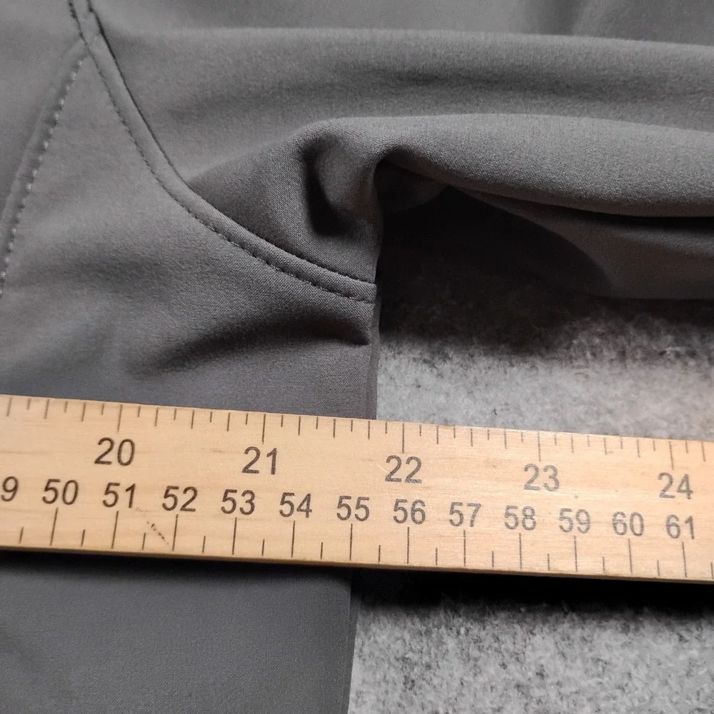 The North Face Apex Barrier Jacket Men's Medium Gray Windwall Softshell NF0A3LGT
